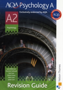 AQA Psychology A A2 Revision Guide, Paperback Book AQA Psychology A A2 Revision Guide, Paperback Book