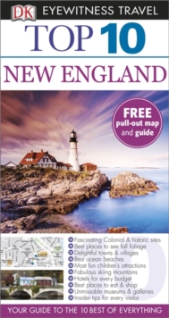 DK Eyewitness Top 10 Travel Guide: New England, Paperback DK Eyewitness Top 10 Travel Guide: New England, Paperback