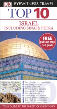 DK Eyewitness Top 10 Travel Guide: Israel, Sinai and Petra, Paperback Book DK Eyewitness Top 10 Travel Guide: Israel, Sinai and Petra, Paperback Book