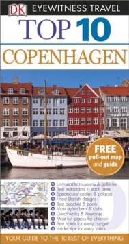 DK Eyewitness Top 10 Travel Guide: Copenhagen, Paperback Book DK Eyewitness Top 10 Travel Guide: Copenhagen, Paperback Book