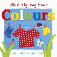 A Zig-Zag Book Colours, Board book A Zig-Zag Book Colours, Board book
