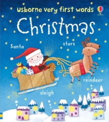 Usborne Very First Words: Christmas, Board book Book Usborne Very First Words: Christmas, Board book Book