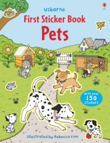 First Sticker Book Pets, Paperback Book First Sticker Book Pets, Paperback Book
