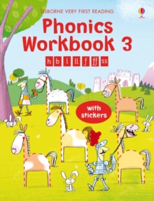 Phonics Workbook 3 Very First Reading, Paperback Book Phonics Workbook 3 Very First Reading, Paperback Book