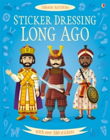 Sticker Dressing Long Ago, Paperback Book Sticker Dressing Long Ago, Paperback Book