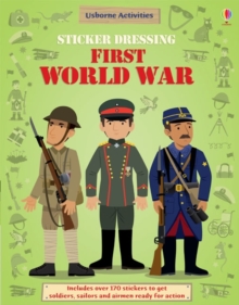 Sticker Dressing First World War, Paperback Book Sticker Dressing First World War, Paperback Book