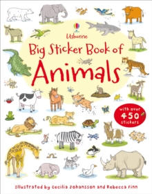 Big Sticker Book of Animals, Paperback Book Big Sticker Book of Animals, Paperback Book