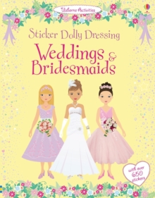 Sticker Dolly Dressing Weddings and Bridesmaids, Paperback Book Sticker Dolly Dressing Weddings and Bridesmaids, Paperback Book
