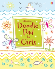 Usborne Doodle Pad for Girls, Paperback Book Usborne Doodle Pad for Girls, Paperback Book