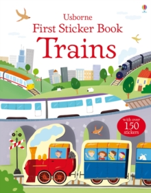 First Sticker Book Trains, Paperback Book First Sticker Book Trains, Paperback Book
