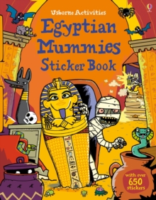 Egyptian Mummies Sticker Book, Paperback Book Egyptian Mummies Sticker Book, Paperback Book