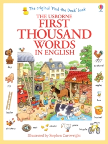 First Thousand Words in English, Paperback Book First Thousand Words in English, Paperback Book