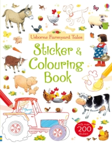 Farmyard Tales Colouring and Sticker Book, Paperback Book Farmyard Tales Colouring and Sticker Book, Paperback Book