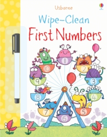 Wipe-Clean First Numbers, Paperback Book Wipe-Clean First Numbers, Paperback Book