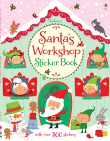 Santa's Workshop Sticker Book, Paperback Book Santa's Workshop Sticker Book, Paperback Book