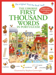 First Thousand Words in Portugese, Paperback Book First Thousand Words in Portugese, Paperback Book
