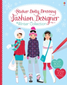 Sticker Dolly Dressing Fashion Designer Winter Collection, Paperback Book Sticker Dolly Dressing Fashion Designer Winter Collection, Paperback Book