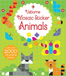Mosaic Sticker Animals, Paperback Mosaic Sticker Animals, Paperback