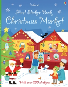 First Sticker Book Christmas Market, Paperback Book First Sticker Book Christmas Market, Paperback Book