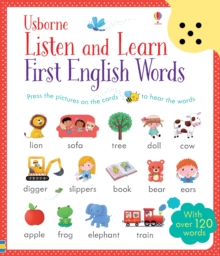 Listen and Learn First English Words, Paperback Book Listen and Learn First English Words, Paperback Book