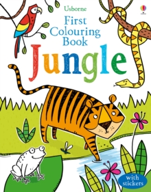 First Colouring Book Jungle, Paperback Book First Colouring Book Jungle, Paperback Book