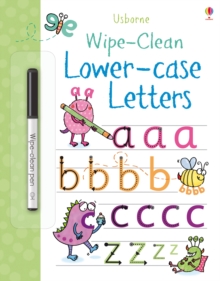 Wipe-Clean Lower-Case Letters, Paperback Book Wipe-Clean Lower-Case Letters, Paperback Book