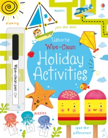 Wipe-Clean Holiday Activities, Paperback Book Wipe-Clean Holiday Activities, Paperback Book