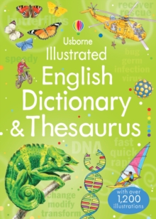 Illustrated English Dictionary & Thesaurus, Paperback Book Illustrated English Dictionary & Thesaurus, Paperback Book