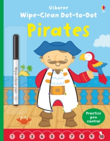 Wipe-clean Dot-to-dot Pirates, Paperback Book Wipe-clean Dot-to-dot Pirates, Paperback Book