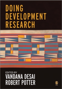 Doing Development Research, Paperback Book Doing Development Research, Paperback Book