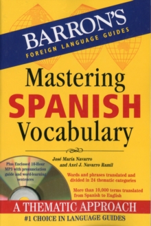 Mastering Spanish Vocabulary, Mixed media product Mastering Spanish Vocabulary, Mixed media product