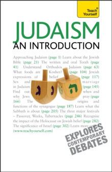 Judaism - an Introduction: Teach Yourself, Paperback Book Judaism - an Introduction: Teach Yourself, Paperback Book