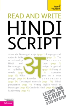 Read and Write Hindi Script: Teach Yourself, Paperback Book Read and Write Hindi Script: Teach Yourself, Paperback Book