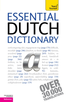 Essential Dutch Dictionary: Teach Yourself, Paperback Book Essential Dutch Dictionary: Teach Yourself, Paperback Book