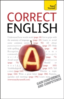 Correct English: Teach Yourself, Paperback Book Correct English: Teach Yourself, Paperback Book