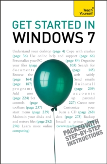 Get Started in Windows 7: Teach Yourself, Paperback Get Started in Windows 7: Teach Yourself, Paperback