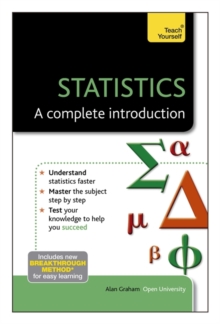 Statistics - A Complete Introduction: Teach Yourself, Paperback Book Statistics - A Complete Introduction: Teach Yourself, Paperback Book