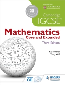 Cambridge IGCSE Mathematics Core and Extended, Mixed media product Book Cambridge IGCSE Mathematics Core and Extended, Mixed media product Book
