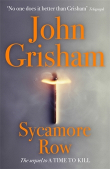 Sycamore Row, Hardback Book Sycamore Row, Hardback Book