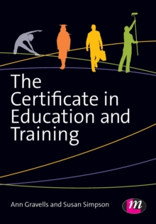 The Certificate in Education and Training, Paperback Book The Certificate in Education and Training, Paperback Book