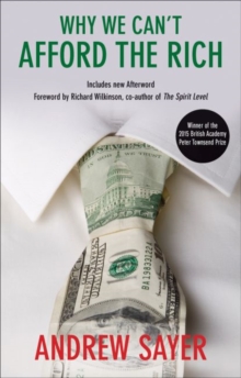 Why We Can't Afford the Rich, Paperback Book Why We Can't Afford the Rich, Paperback Book