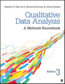 Qualitative Data Analysis : A Methods Sourcebook, Paperback Book Qualitative Data Analysis : A Methods Sourcebook, Paperback Book