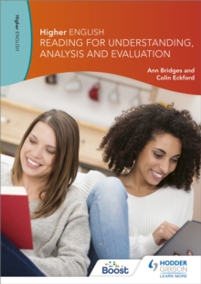 Higher English for CfE : Reading for Understanding, Analysis and Evaluation, Paperback Book Higher English for CfE : Reading for Understanding, Analysis and Evaluation, Paperback Book