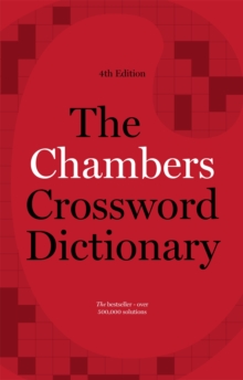 The Chambers Crossword Dictionary, Hardback Book The Chambers Crossword Dictionary, Hardback Book