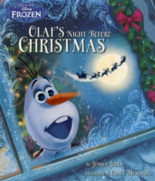Disney Frozen Olafs Night Before Christmas, Paperback Book Disney Frozen Olafs Night Before Christmas, Paperback Book