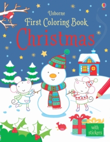 First Colouring Book Christmas, Paperback Book First Colouring Book Christmas, Paperback Book