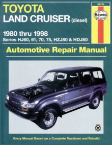 Toyota Land Cruiser Australian Automotive Repair Manual : 1980-1998, Paperback Book Toyota Land Cruiser Australian Automotive Repair Manual : 1980-1998, Paperback Book