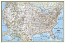 United States Classic, Poster Size, Tubed : Wall Maps U.S., Sheet map, rolled Book United States Classic, Poster Size, Tubed : Wall Maps U.S., Sheet map, rolled Book