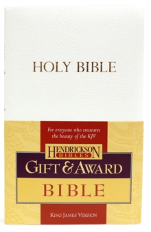 KJV Gift and Award Bible - White, Paperback KJV Gift and Award Bible - White, Paperback
