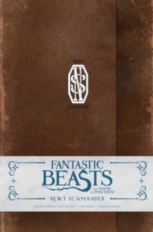 Fantastic Beasts and Where to Find Them : Newt Scamander Hardcover Ruled Journal, Hardback Fantastic Beasts and Where to Find Them : Newt Scamander Hardcover Ruled Journal, Hardback
